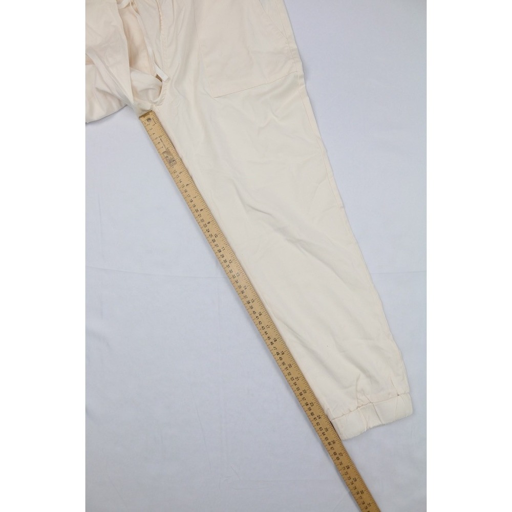 Buffalo David Bitton Women's Soft Tencel Pull-On Jogger Cream Sz M Drawstring - Picture 15 of 15